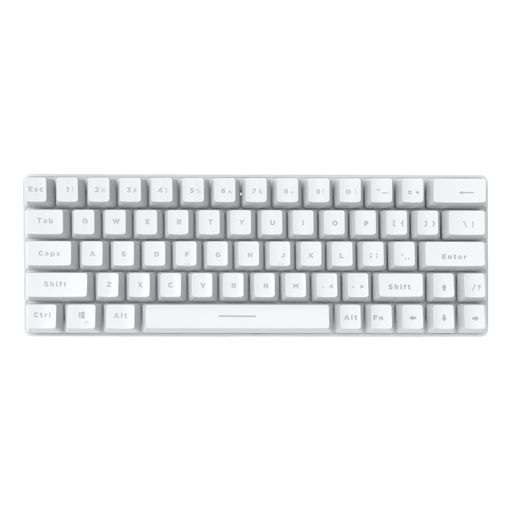 BlitzWolf BW-KB1 Wireless bluetooth Keyboard Gateron Switch RGB 63 Keys Layout NKRO Type-C Mechanical Gaming Black Brown Switch