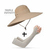 New Summer Sun Hat For Man Outdoor Quick-drying Sun-proof Men's Panama Hat Fishing Breathable Male Large Wide Brim Bucket Hats