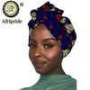 2020 African New Fashion Headwrap Women Cotton Wax Fabric Traditional Headtie Scarf Turban pure Cotton Wax AFRIPRIDE S001