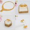 Jewelery Set Rings Jewelry Gold Plated Fashion Jewelries Women Bridal Wedding Dubai African Chokers Necklace Earrings Nigeria