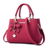 Valenkuci Plum Bow Sweet Messenger Crossbody Bag High Quality New Elegant Shoulder Bag Women Designer Luxury Handbag Women Bags