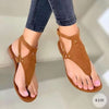 2021 New Women's Sandals Soft and Comfortable Flat Sandals Summer Women's Open-toed Beach Shoes Women's Casual Shoes Sandalias