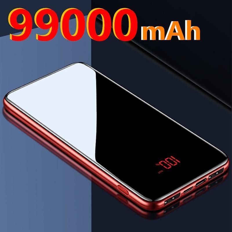Power Bank 99000mAh Quick Charge Dual USB Large Capacity Fast Charging Portable Powerbank for IPhone Xiaomi Samsung - Surprise store