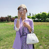Luxury Brand Designer Women Bags 2021 Drawstring Bucket Bag With Thick Chain Crossbody Bag Branded Women's Small Handbag