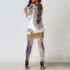 African Dresses for Women 2020 News Top Pants Suit Dashiki Print Ladies Clothes Robe Africaine Bazin Fashion Clothing