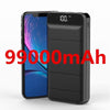 99000mah Power Bank External Battery PoverBank 2 USB LED Powerbank Portable Mobile phone Charger for Xiaomi MI iphone 8 X Huawei - Surprise store
