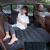 Car Air Inflatable Car Bed Outdoor Camping PVC Flocking Mult-ifunction Car Back Seat Matress Bed Travel Bed Mat Cushion