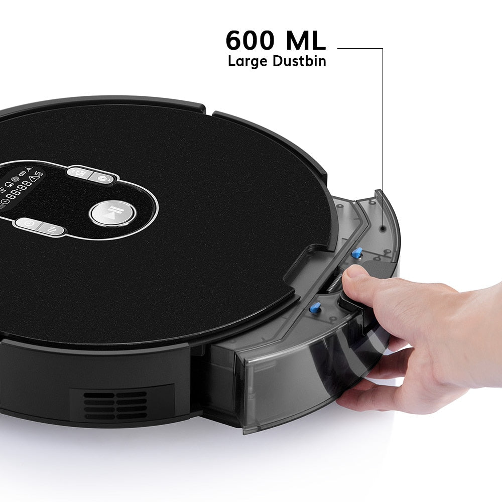 ILIFE A7 Robot Cleaner Vacuum Smart APP Remote Control for Hard Floor and Carpet Auto Recharge Appliances,Household cleaning