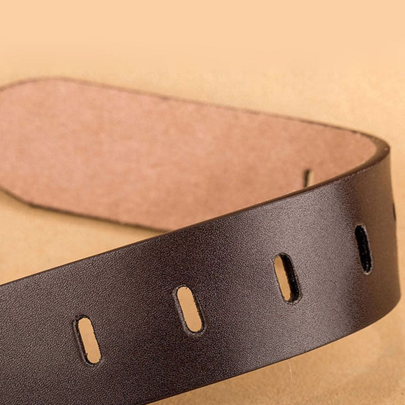 Men Belt Male High Quality Leather Belts Waist Strap for Jeans Luxury Brand Design Pin Buckle Fancy Cummerbunds Ceinture Homme