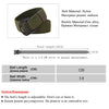 Military Equipment Belt Men Elastic Nylon Tactical Belts For Jeans Pants Solid Strap Canvas Double Ring Metal Buckle Waist Belt