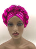 2020 female turban caps cross ready to wear headscarf bonnet arab head wraps african Women braid turbans auto gele headties