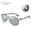 CAPONI Driving Photochromic High Quality Sunglasses Polarized Classic Brand Sun Glasses for Men oculos de sol masculino CP8722