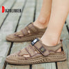 High Quality Men Sandals Summer Comfortable Soft Men's Shoes Casual Beach Outdoor Handmade Beach Sandals mens casual sandals