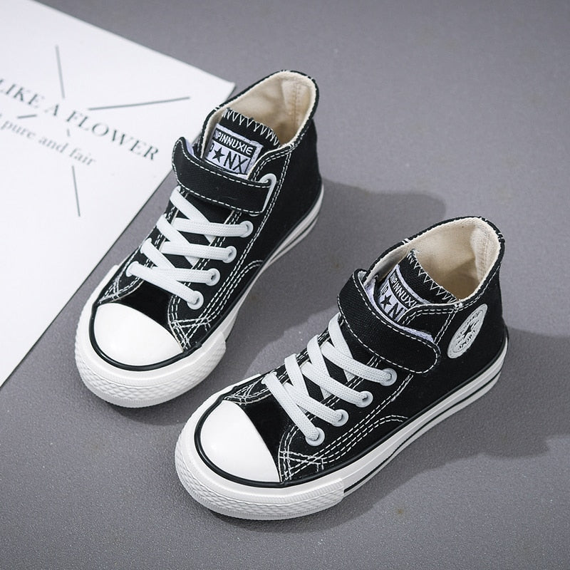 Children Canvas Shoes Girls Sneakers 2021 New Autumn Breathable Kids Shoes for Boys High Quality Student Casual Sneakers Zapatos
