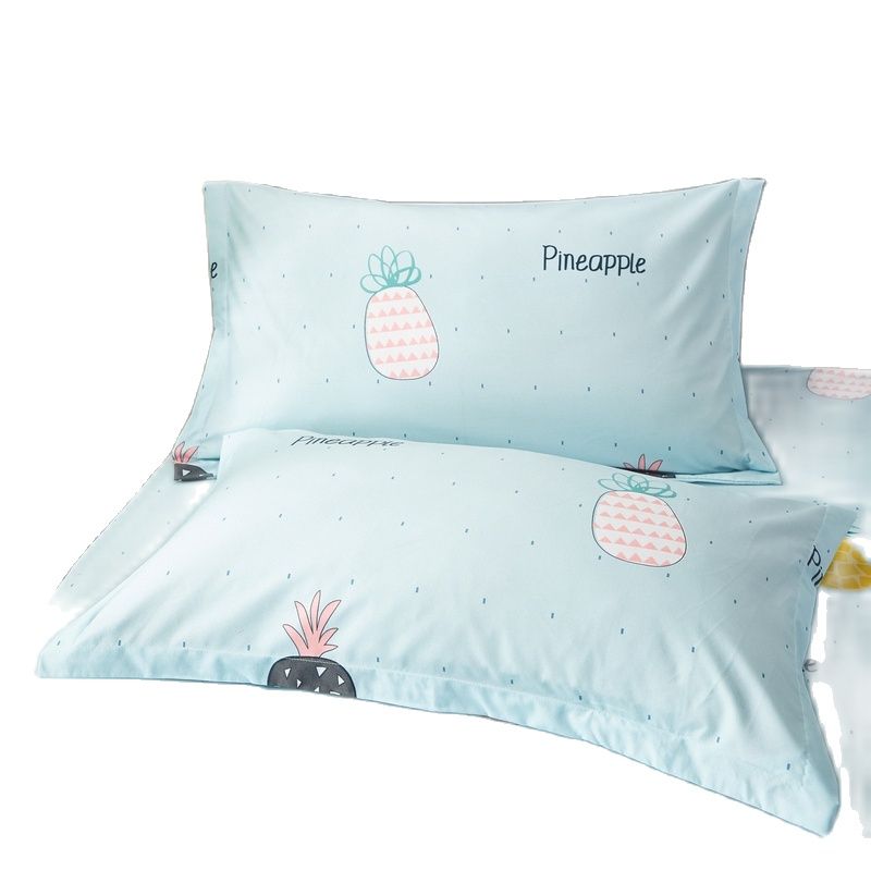 2 PC Aloe Vera Cotton Pillowcase 19 Printing Color Pillow Case Bedding 48X72CM Pillow Cover Dropshipping TXS
