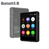 X62 MP3 Player Bluetooth 5.0 Metal Touch Screen 2.4 inch Built-in Speaker 16GB with E-book FM Radio Voice Recording Video Player