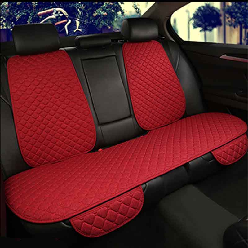 5 Seats Car Seat Covers Set Universal Fit Most Cars Seat Protector with Backrest Automobile Line Cushion Pad Mat for Auto Truck