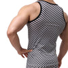 Mens Undershirts Breathable Sleeveless T-shirts Slim Fitness Tank Tops Vest Mens Clothes Set Underwear Boxer Shorts Sportwear