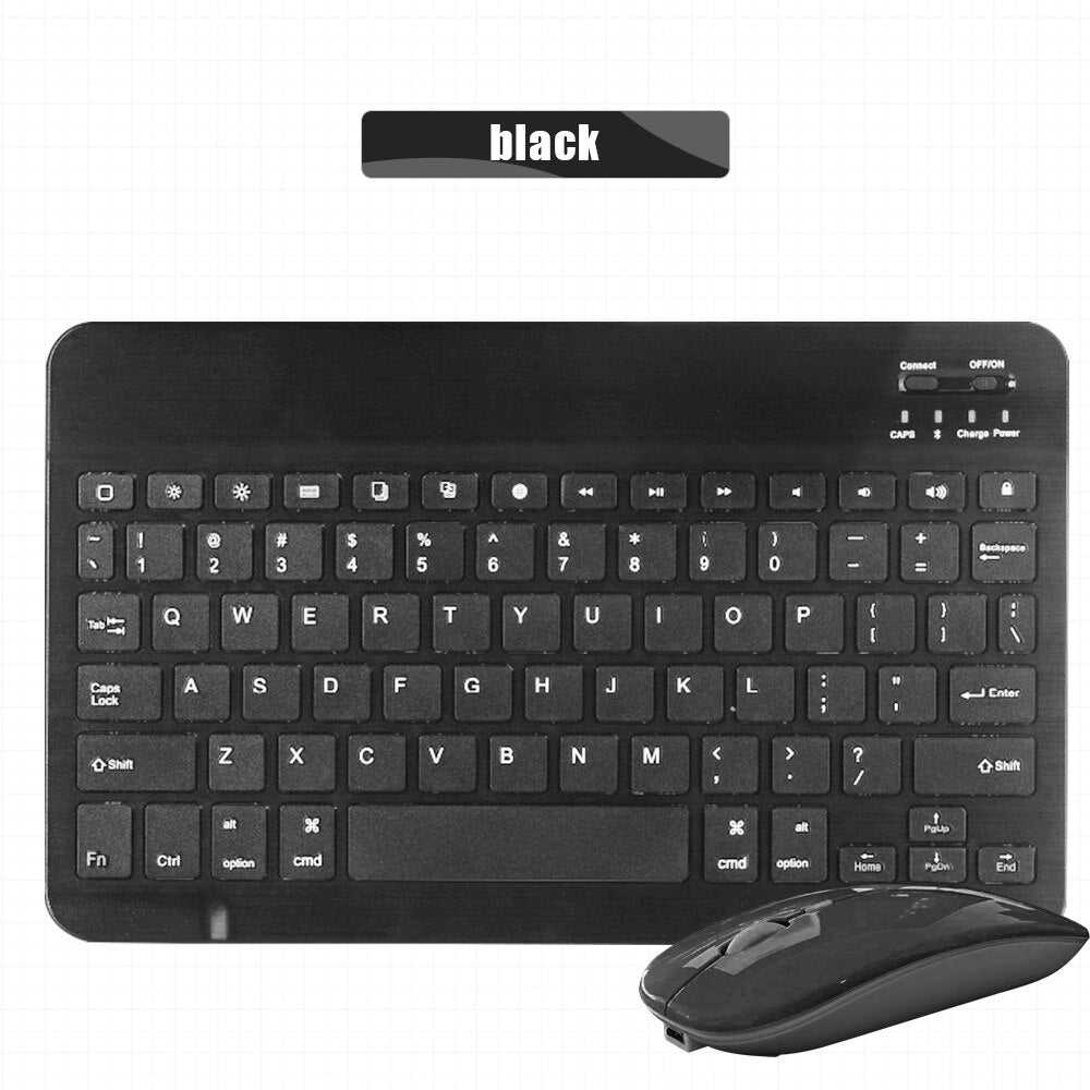 Wireless Bluetooth keyboard mouse for iPad 9.7 10.2 air 4 pro 11 for laptop bluetooth keyboard notebook for tablet samsung xiaom