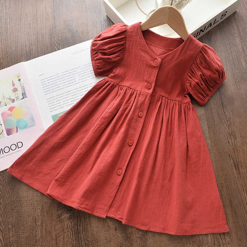 Bear Leader Girl Casual Dress 2021 New Fashion Princess Dresses Girls Sweet Costumes Cute Outfits Baby Girls Vestidos for 3 7Y