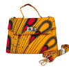African bag Inclined Shoulder bag High Quality wax material Traditional Ankara Bag Cotton Wax Print material for Woman Bag