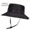 New Summer Mesh Breathable Bucket Hats Men's Outdoor Fishing Mountaineering Sun Hat Casual Foldable Adjustable Male Panama Hat