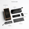 CAPONI Rimless Avation Sun Glasses For Men Polarized Discoloration Driving Fishing Sunglasses Light Weight Shades Male BS7466