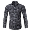 Men Shirt Long Sleeve Top 2019 Floral Male Blouse Casual Shirts Summer Autumn Shirts hawaiian Men Clothes camisa masculina