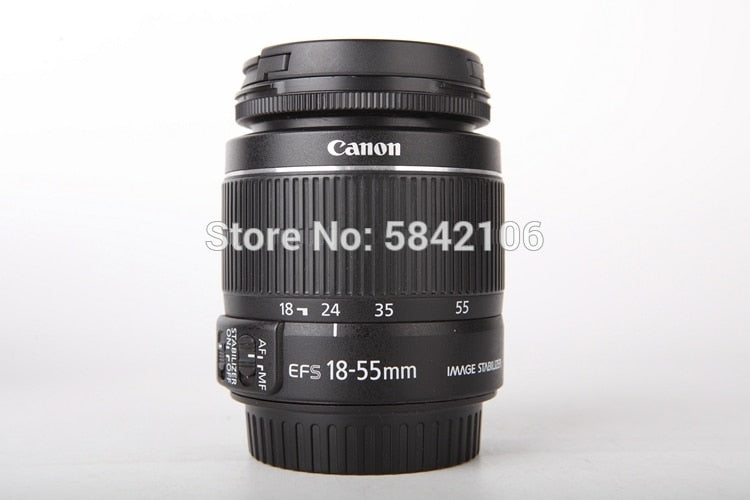 Canon EOS 650D DSLR Camera and Canon EF-S 18-55mm F/3.5-5.6 IS II camera lens