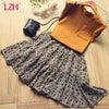 Children Clothing 2020 Summer Toddler Girls Clothes T-shirt+Skirt Outfit Kids Tracksuit Suits For Girls Clothing Sets 5 6 7 Year