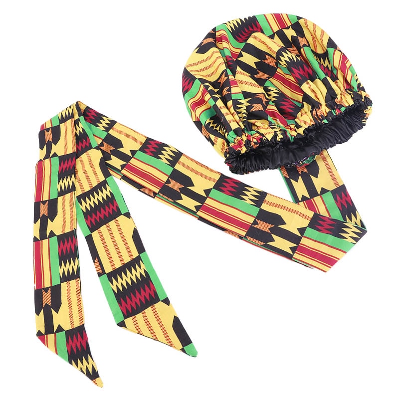 New African Headwrap In Women's Hair Accessories Scarf Wrapped Head Turban Ladies Hair Accessories Scarf Hat Headwrap Nigeria