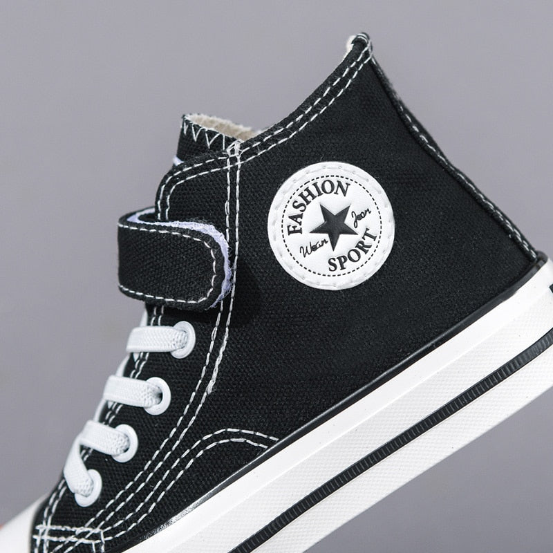 Children Canvas Shoes Girls Sneakers 2021 New Autumn Breathable Kids Shoes for Boys High Quality Student Casual Sneakers Zapatos