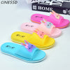 Cartoon Rabbit Girls Slippers Casual Boys Summer Beach Sandals Kids Shoes Outdoor PVC Cartoon Home Bathroom Children Flip Flops