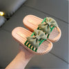 New Summer Girls Sandals Slides Kids Beach Sandals Pleated Ruffles Princess Sweet Kids Slippers for Bath Swimming Indoor Outdoor