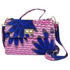 African bag Inclined Shoulder bag High Quality wax material Traditional Ankara Bag Cotton Wax Print material for Woman Bag