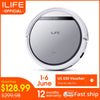 ILIFE V60 Pro Robot Vacuum Cleaner Sweep Wet Mopping Cleaning Appliances Hard Floor automatic Suction Ultra Thin,electric litter