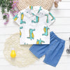 Baby boys clothes sets summer newborn cotton tops+shorts 2pcs tracksuits for bebe boys infant wedding clothing toddler outfits