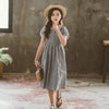 2020 Teenager Kids Dresses For Girls Cotton Casual Girls Summer Dress 4 5 6 7 8 9 10 11 12 13 14 15 Years Children Teen Clothing