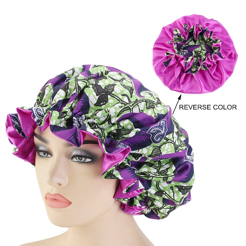 New African Headwrap In Women's Hair Accessories Scarf Wrapped Head Turban Ladies Hair Accessories Scarf Hat Headwrap Nigeria