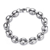 Coffee Beans Chains Necklaces Bracelets Set Stainless Steel Jewelry For Men Women 6MM 8MM 11MM 13MM Hiphop Statement USENSET