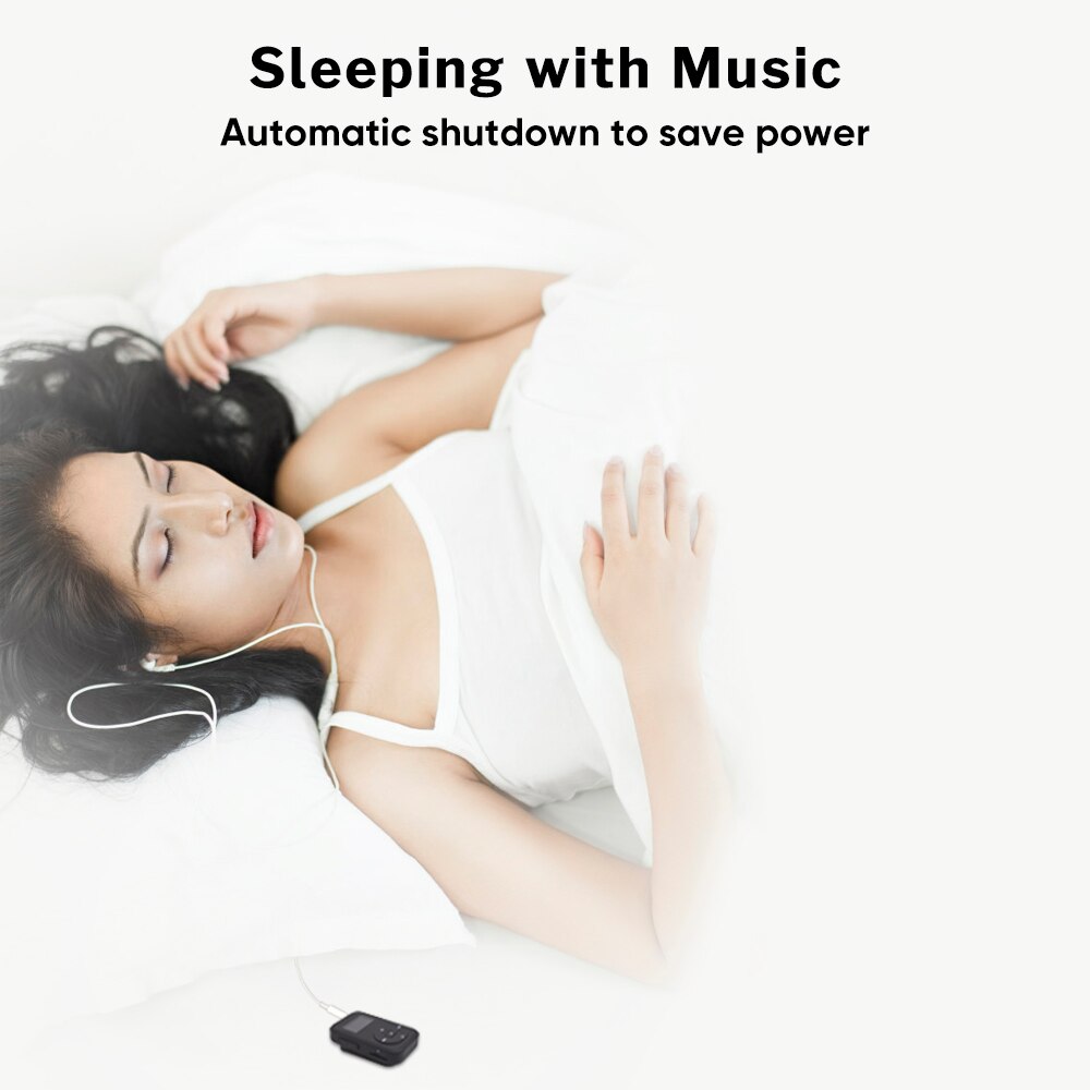 Deelife Running MP3 Play Bluetooth with Sport Clip Armband Radio 8GB HiFi Music MP 3 Players Mini for Sports