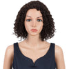 Trueme Short Water Wave L Part Lace Human Hair Wigs Remy Brazilian Lace Part Wig Pixie Cut Short Bob Curly Wigs For Black Women