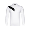 Golf shirts 2021 men's spring fashion long sleeve 95% polyester 5% spandex blank golf polo shirts for promotion - Surprise store