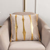 2021 Fashion Striped Pillowcase Festival Home Bronzing Sofa Cushion Cover 45x45cm Car Soft Fabric Lumbar Pillow Cases Decorative