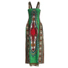 Sexy Backless Dress Summer Dashiki Casual Sundress Beach Women Plus Size Sexy Dress Vestidos De Playa african dresses for women