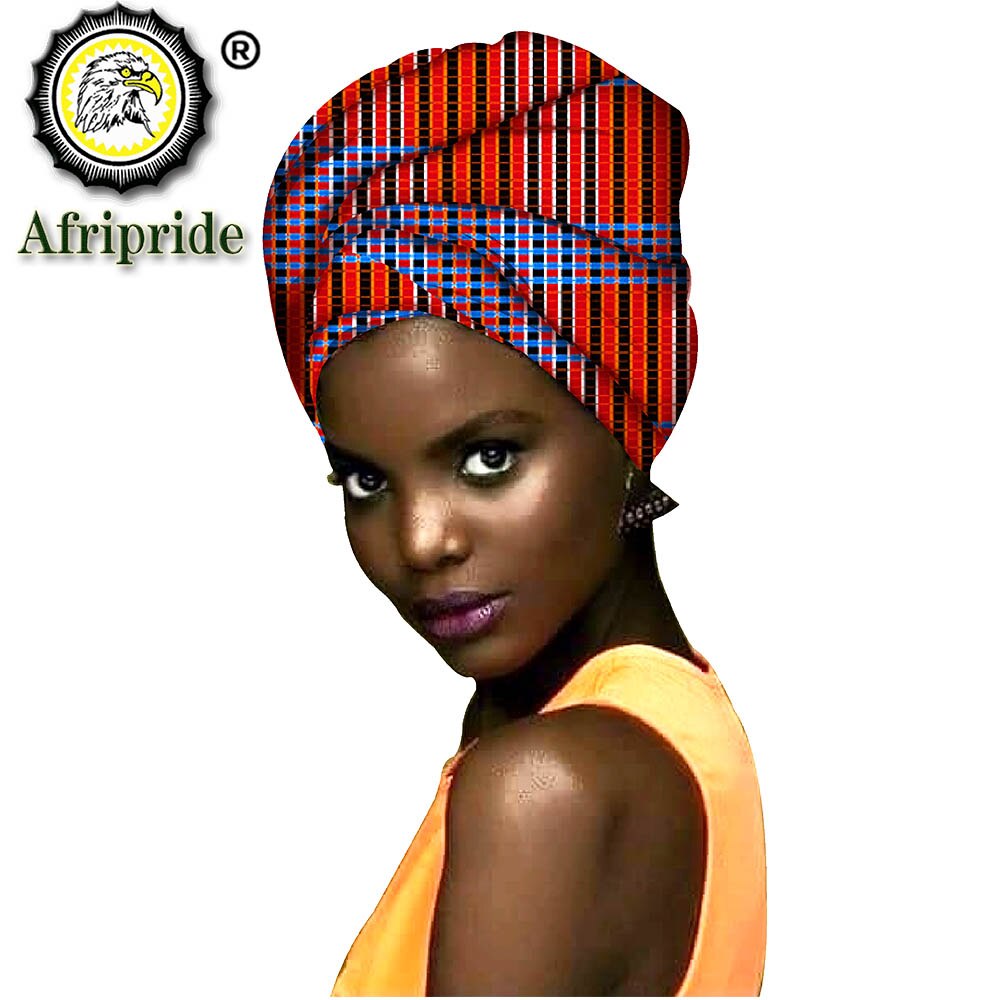 African fashion head scarf print wax cotton women african clothing Bazin Rich headwear A18H001