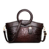 Women Luxury Handbags Women Bags Designer Crossbody Bags Female Crocodile Leather Handbag Ladies Shoulder Bag Tote Retro Handbag