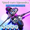 NEW Earphone Universal 3.5mm In-Ear Stereo Earbuds Built-in Microphone High Quality Wired Earphones Headset Headphones