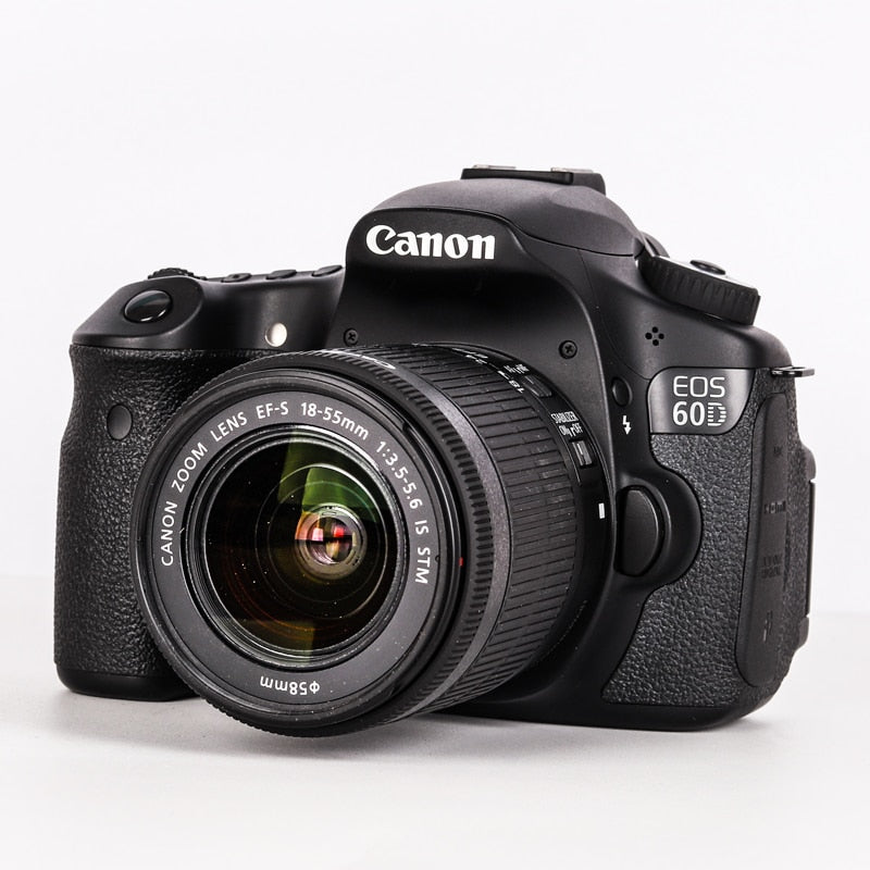 Canon 18-55 Lens Canon EF-S 18-55mm f/3.5-5.6 IS STM Lens and Canon EOS 60D digital SLR camera
