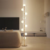 LED living room standing lamp bedside lights home deco lighting Glass ball fixtures Nordic Modern bedroom floor lamps 90v-260v